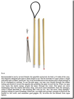 JBL 6 Foot Breakdown Travel Pole Spear